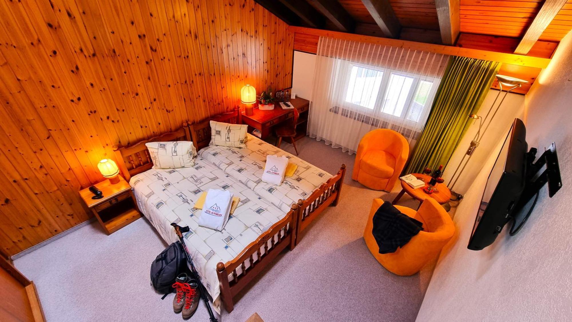 Hotel Alpenblick-Leukerbad-Therme Camera foto