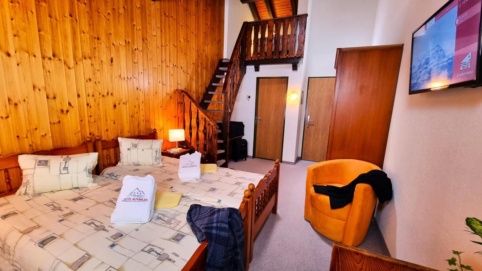 Hotel Alpenblick-Leukerbad-Therme Camera foto