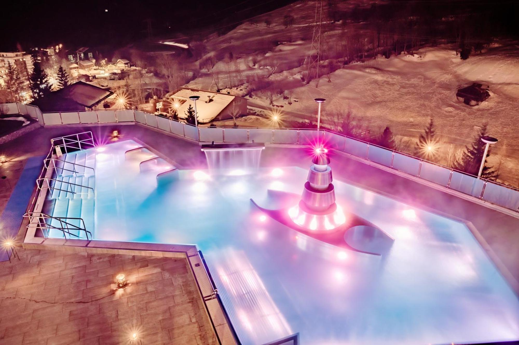 Hotel Alpenblick-Leukerbad-Therme Esterno foto