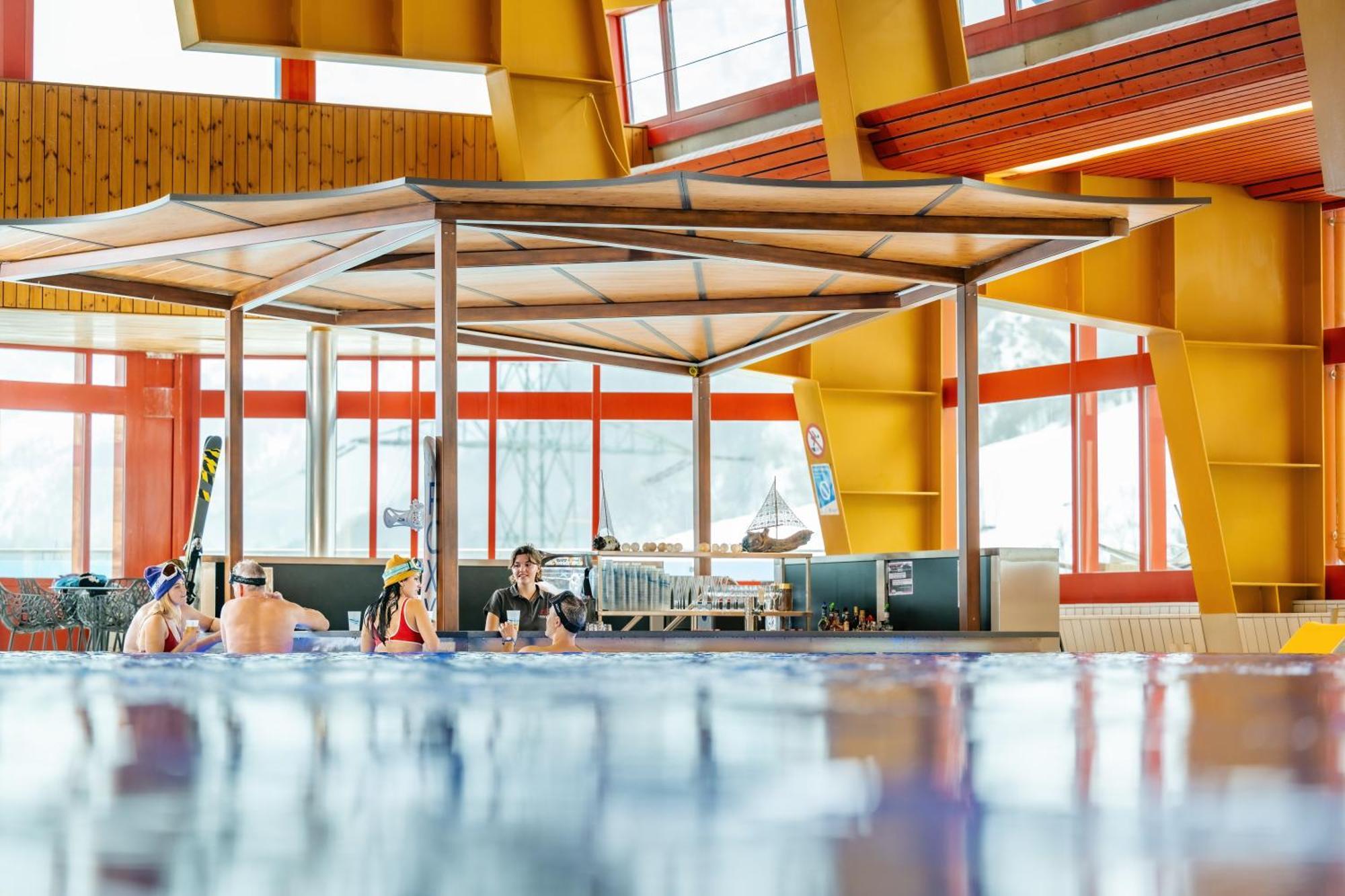 Hotel Alpenblick-Leukerbad-Therme Esterno foto