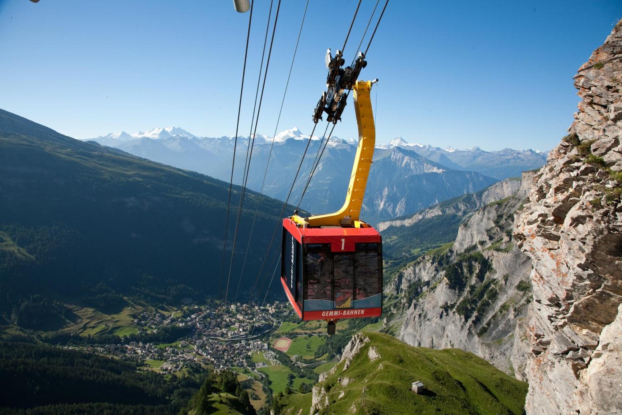 Hotel Alpenblick-Leukerbad-Therme Esterno foto